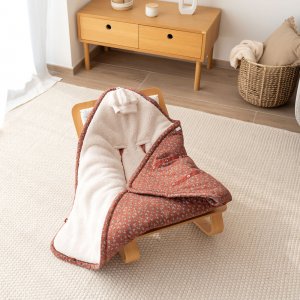 Nid d'ange biside pady jersey teddy carmin Bemini