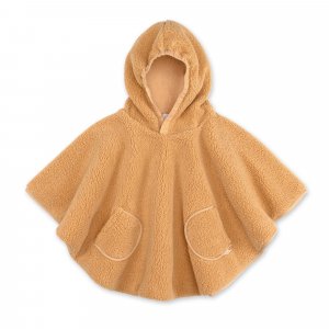 Poncho chaud de voyage teddy bouclette Bemini