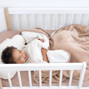 Couverture bébé 100 x 140 cm softy jersey natural Bemini