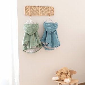 Poncho chaud softy turquoise Bemini