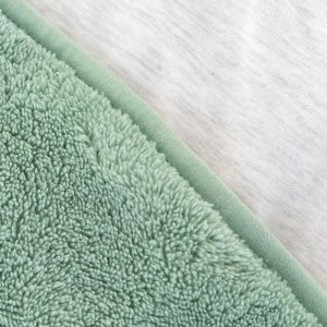 Poncho chaud softy sauge Bemini