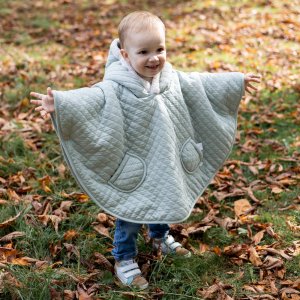 Poncho chaud de voyage pady quilted lunar Bemini