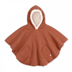 Poncho chaud de voyage pady quilted brick Bemini