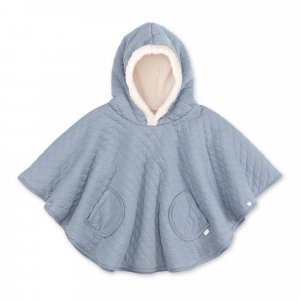 Poncho chaud de voyage pady quilted stone Bemini