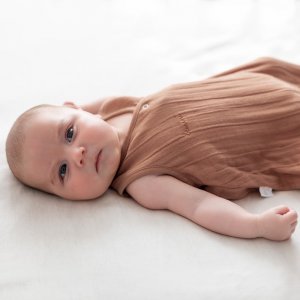 Gigoteuse bébé été 1-4 mois swaddle moka Bemini