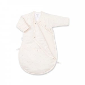 Gigoteuse bébé hiver 1-4 mois pady jersey small dot print ecru Bemini