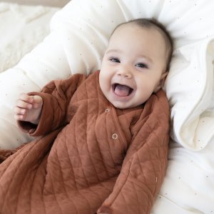 Gigoteuse bébé mi-saison 1-4 m pady quilted jersey brick Bemini