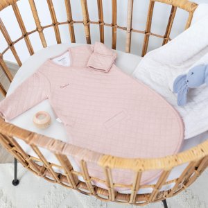 Gigoteuse bébé mi-saison 1-4 m pady quilted jersey blush Bemini