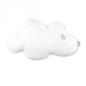Coussin déco bébé nuage softy stary écru