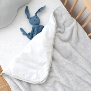 Couverture bébé 75x100 cm softy plum Bemini