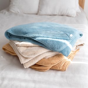 Couverture pour bébé 100 x 140 cm softy turquoise Bemini