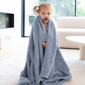 Couverture pour bébé 100 x 140 cm softy stone Bemini