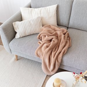 Couverture pour bébé 100 x 140 cm softy natural Bemini