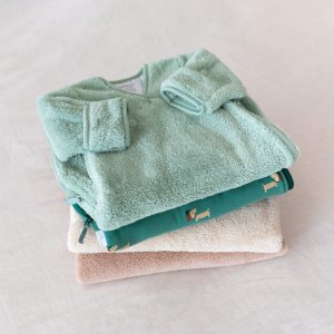 Gigoteuse bébé hiver 1-4 mois softy sauge Bemini