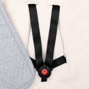 Nid d'ange biside pady quilted mix grey Bemini