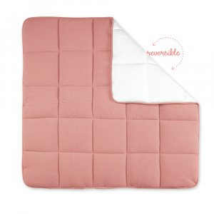 Tapis de parc 100x100 cm tetra jersey terracotta Bemini