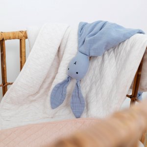 Doudou lapin 40x40 cm Bemini