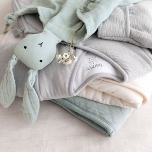 Doudou lapin 40x40 cm Bemini