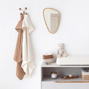 Sortie de bain enfant écru Bemini