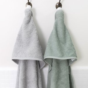 Sortie de bain enfant vert sauge Bemini