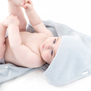 Cape de bain bébé 75x75 cm terry glacier Bemini
