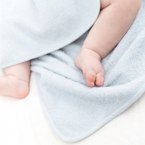 Cape de bain bébé 75x75 cm terry glacier Bemini