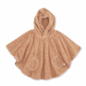 Poncho de bain terry beige Bemini