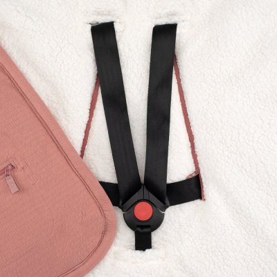 Nid d'ange biside hiver polaire rouge