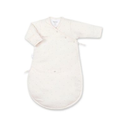 Gigoteuse bébé hiver 1-4 mois pady jersey small dot print ecru