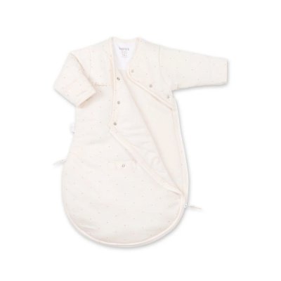 Gigoteuse bébé hiver 1-4 mois pady jersey small dot print ecru