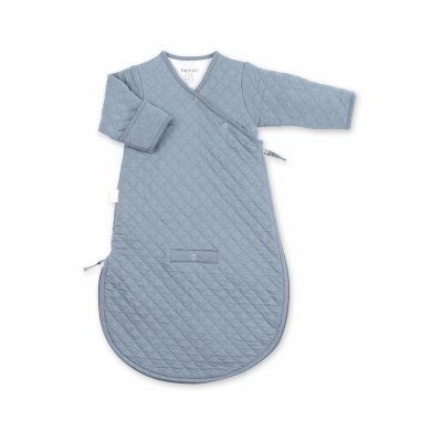 Gigoteuse bébé mi-saison 1-4 m pady quilted jersey stone blue
