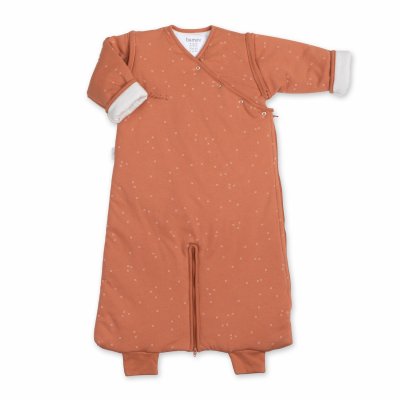 BEMINI Gigoteuse bébé hiver 4-12 m pady mini print caramel