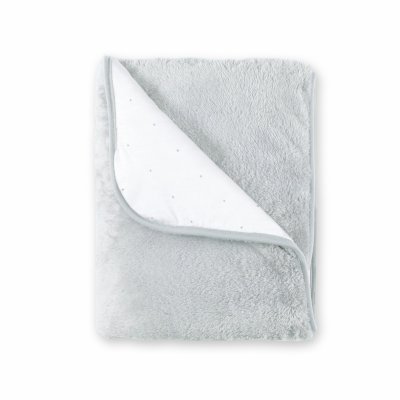 Couverture bébé 75x100 cm softy plum