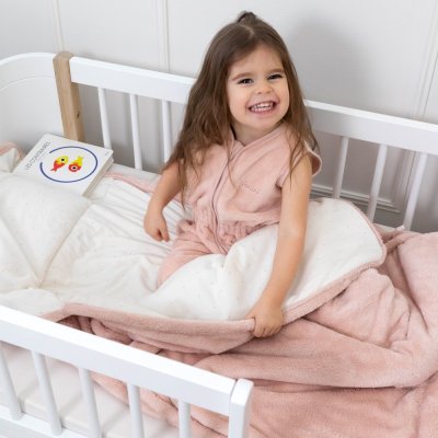Sac de couchage enfant 70x140 cm blush