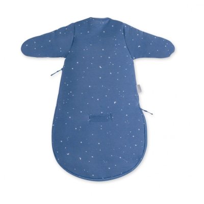 Gigoteuse hiver 1-4 mois jersey bleu foncé