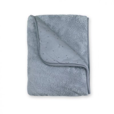 Plaid bébé bleu stone