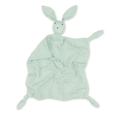 Doudou lapin 40x40 cm celadon