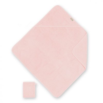 Sortie de bain enfant vieux rose