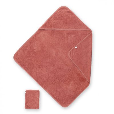 Sortie de bain enfant rouge