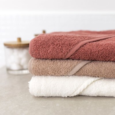 Sortie de bain enfant rouge