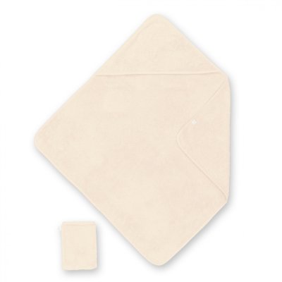 Sortie de bain enfant crème