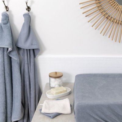 Sortie de bain enfant bleu