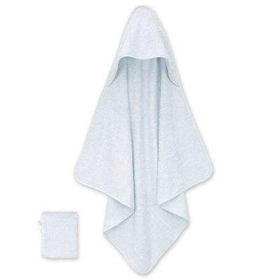 Cape de bain bébé 75x75 cm terry glacier