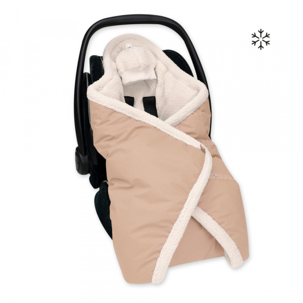 Nid d'ange imperméable teddy natural Bemini