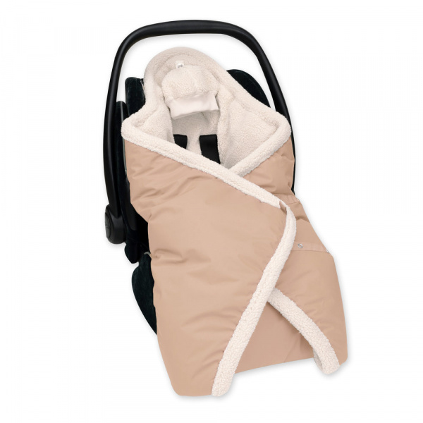 Nid d'ange imperméable teddy natural Bemini