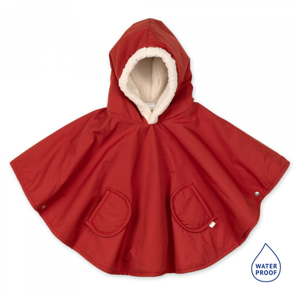 Poncho chaud de voyage imperméable hibiscus Bemini