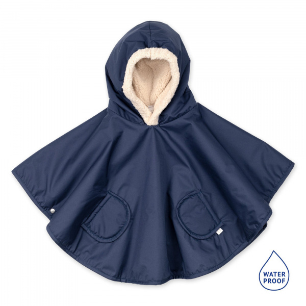 Poncho chaud de voyage imperméable hibiscus Bemini
