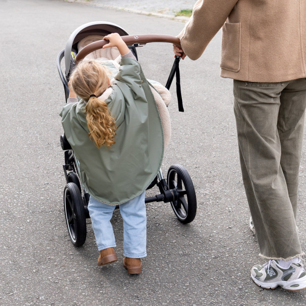 Poncho chaud de voyage imperméable green Bemini