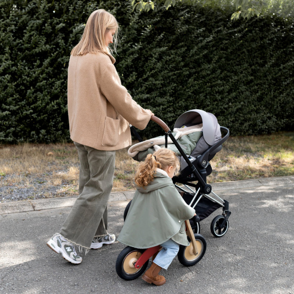 Poncho chaud de voyage imperméable green Bemini