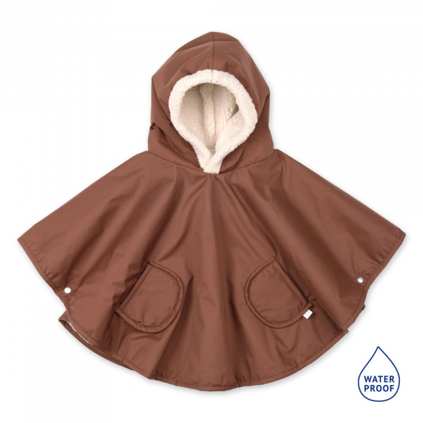 Poncho chaud de voyage imperméable hibiscus Bemini